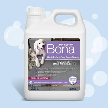 Bona Pet System Čistič tvrdých podlah, 2,5 L